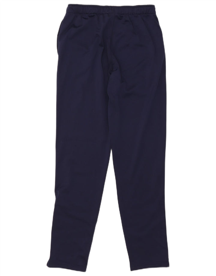 Puma Boys Tracksuit Trousers 15-16 Years Navy Blue Polyester