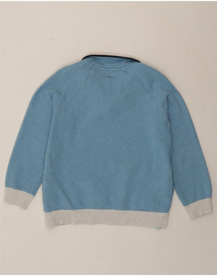 Crew Clothing Hanorac pentru femei Pulover UK 12 Medium Blue Colorblock