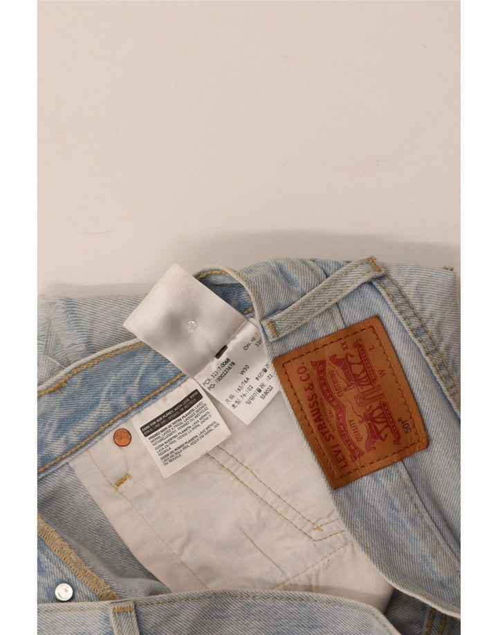 LEVI'S Womens 501 Denim Shorts W30 Medium Blue