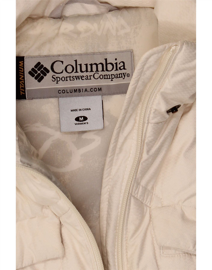 Gilet căptușit pentru femei Columbia UK 12 Medium White