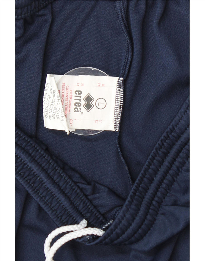 Pantaloni scurți sport Errea pentru bărbați, mari, bleumarin, poliester