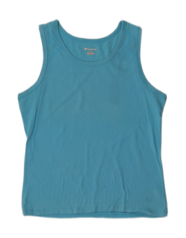 Vest Top pentru femei Champion UK 14, mare, albastru, bumbac