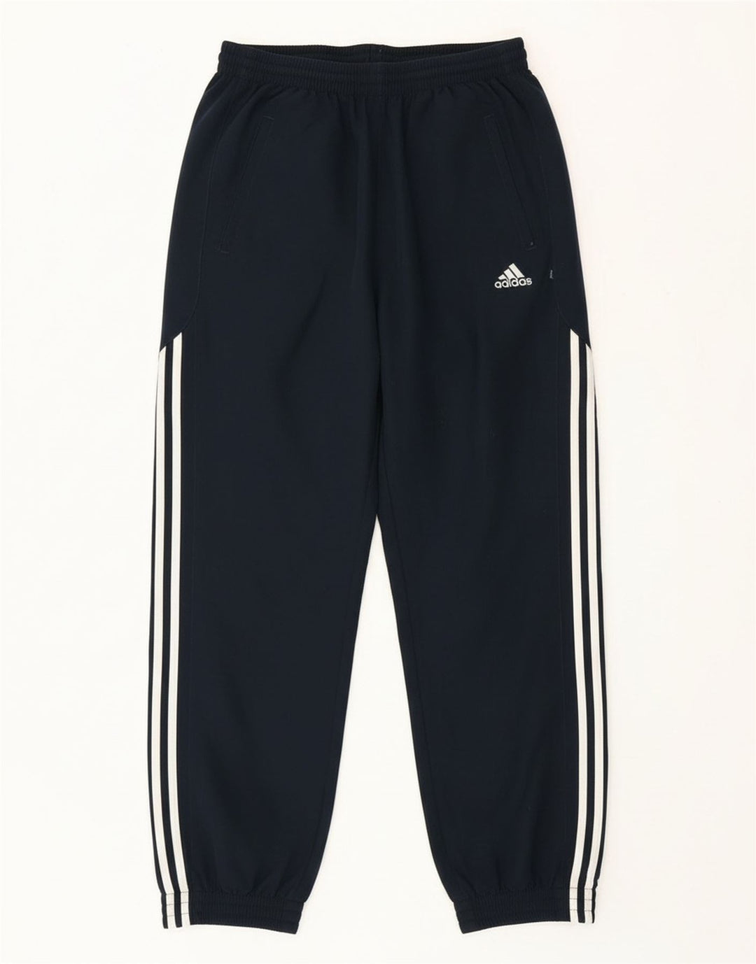 Pantaloni de trening Adidas pentru femei Pantaloni de jogging UK 12 Medium Bleumarin Poliester