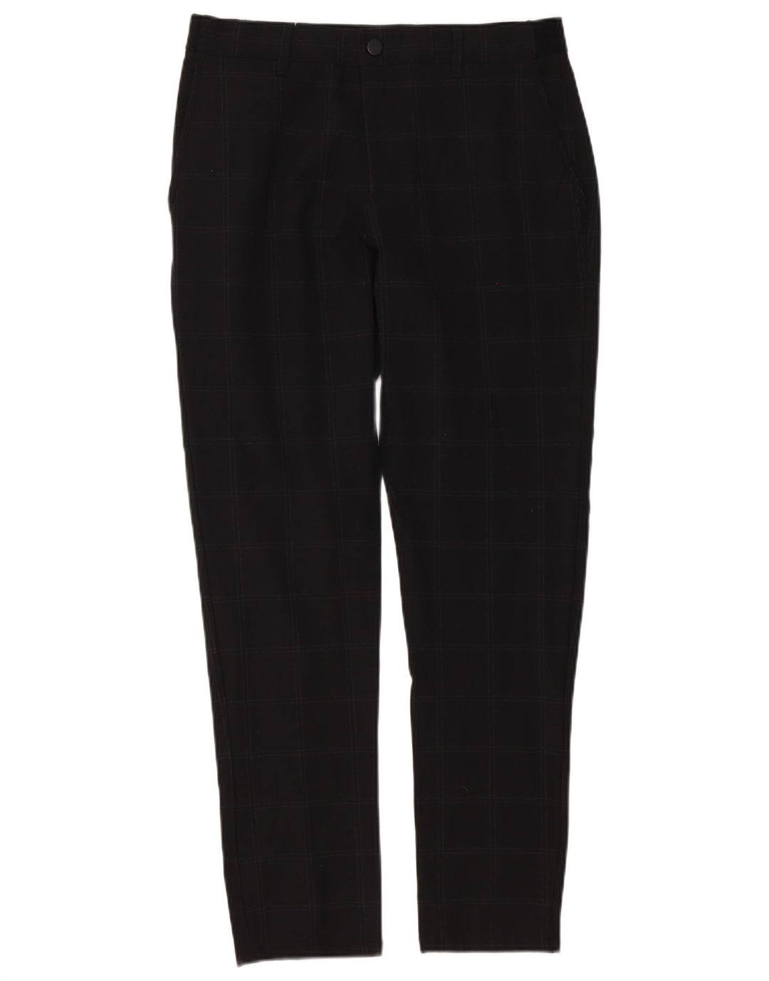 Pantaloni chino slim pentru bărbați Zara Mediu L31 L30 Negru Check