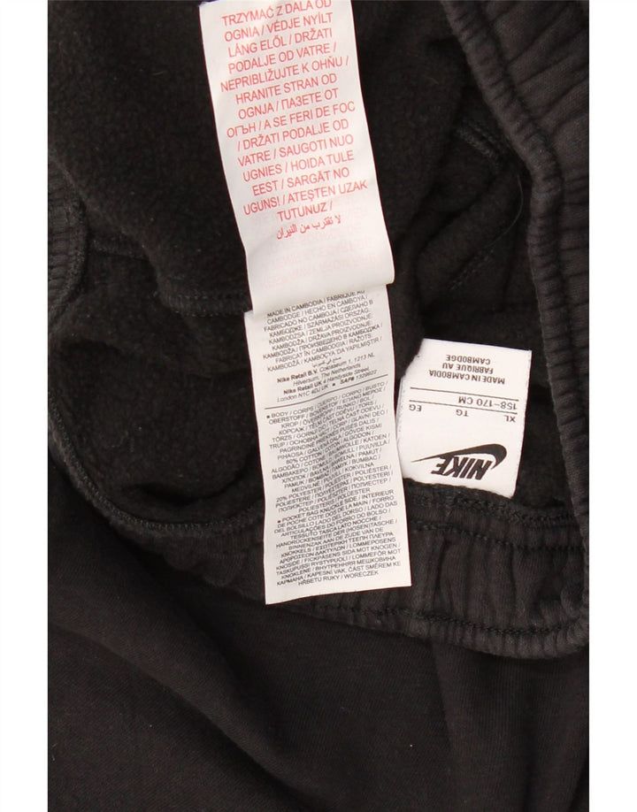 Pantaloni de trening cargo grafic NIKE pentru băieți Pantaloni de jogging 13-14 ani XL Negru