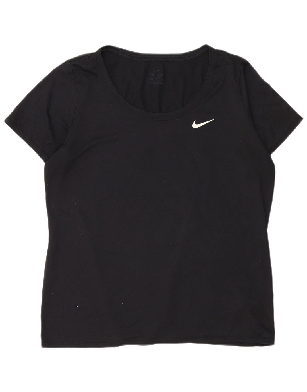 Tricou Nike pentru femei Dri Fit Top UK 18 XL Poliester negru