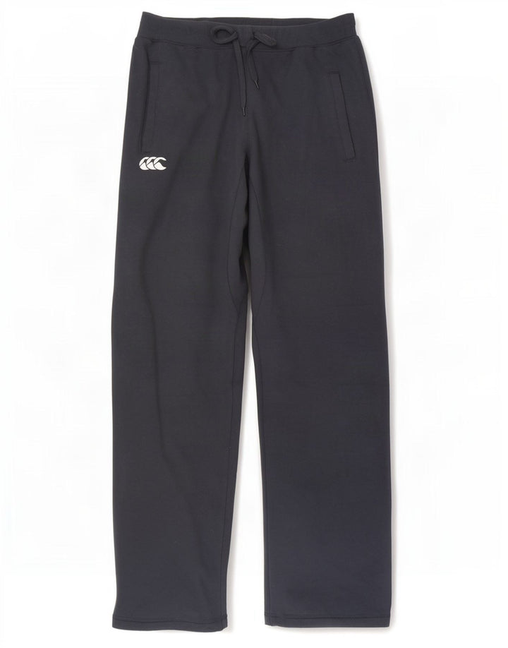 Pantaloni de trening Canterbury pentru bărbați, bumbac mediu albastru bleumarin