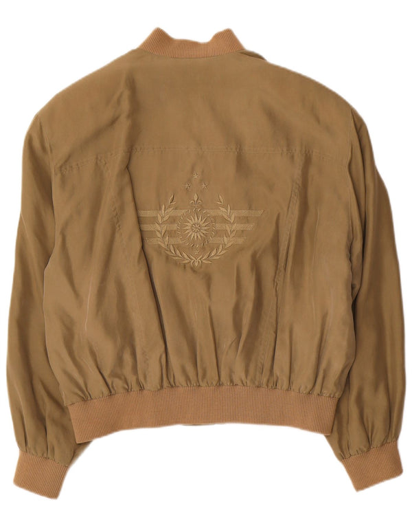 Gerry Weber Jachetă Bomber supradimensionată pentru femei EU 38 Medium Khaki Mătase