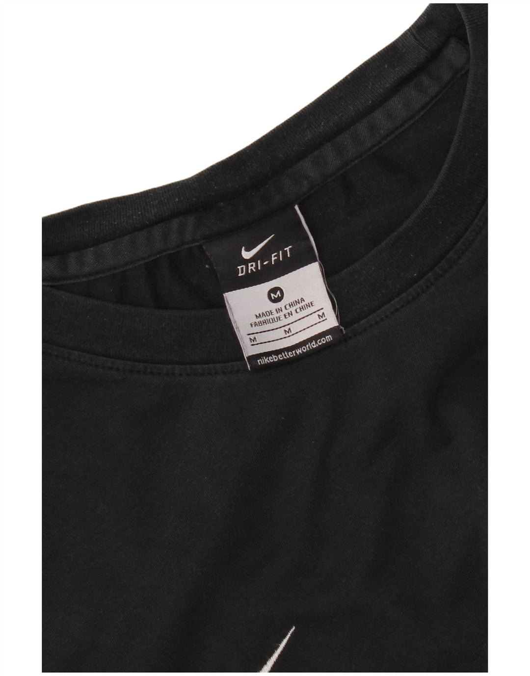 Tricou pentru bărbați Nike Dri Fit Top Mediu Negru