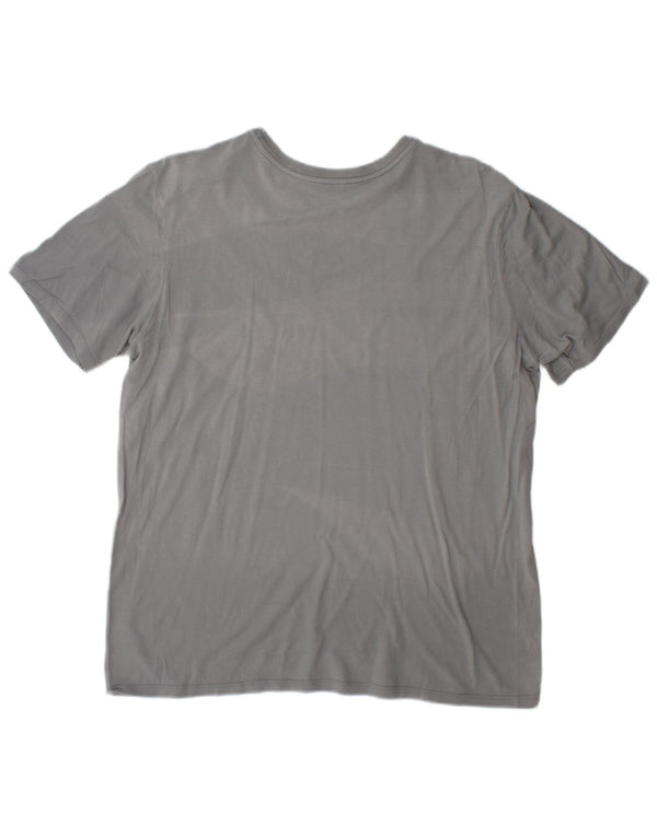 Tricou grafic Nike Womens Athletic Cut Top UK 16 Large Gri