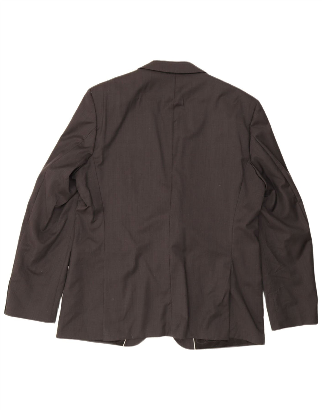 Blazer pentru bărbați Hugo Boss cu 2 nasturi EU 56 3XL Lână virgină gri