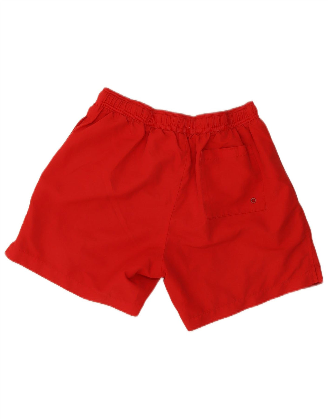 Pantaloni scurți de înot grafic Calvin Klein pentru bărbați, poliester roșu mediu