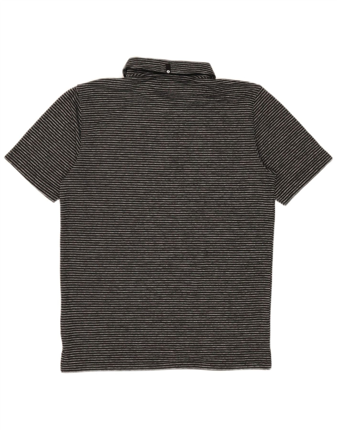 Tricou polo Puma pentru bărbați, poliester cu dungi negru