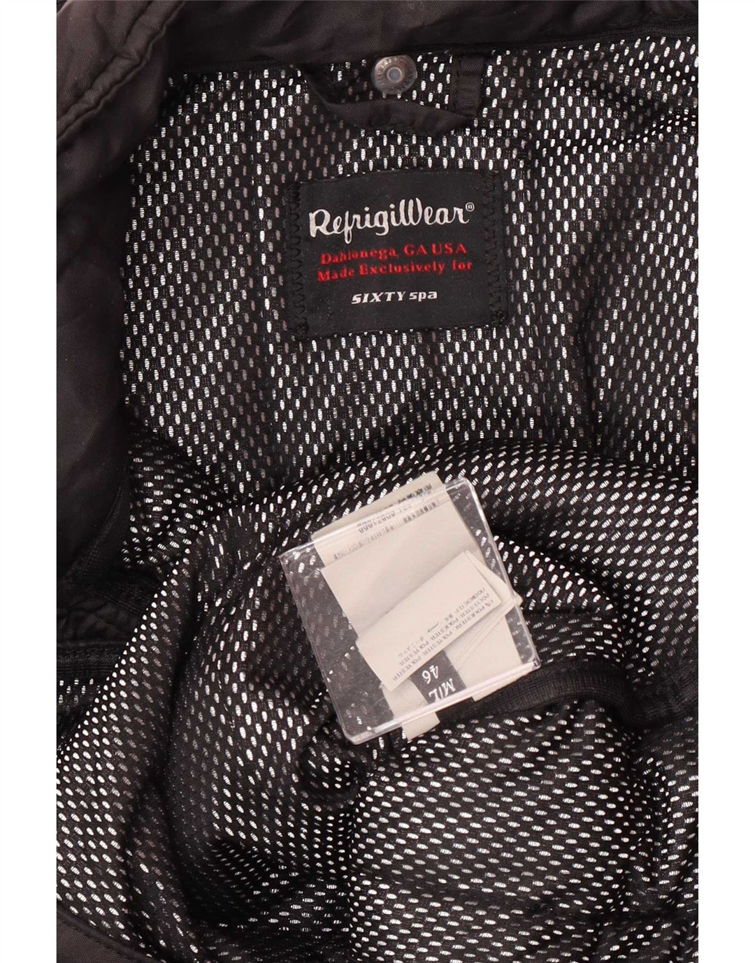 Jachetă căptușită cu glugă pentru femei Sixty spa pentru femei UK 14 Medium Black