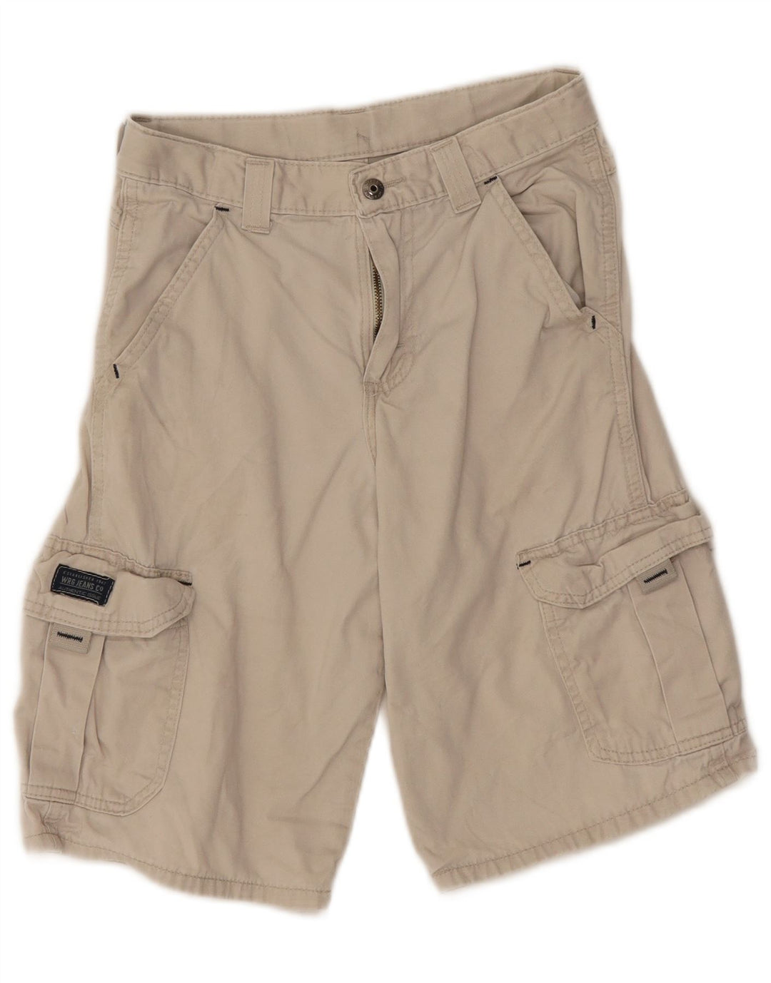 Pantaloni scurti cargo Wrangler Boys 11-12 ani W24 bumbac bej