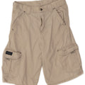 Pantaloni scurti cargo Wrangler Boys 11-12 ani W24 bumbac bej