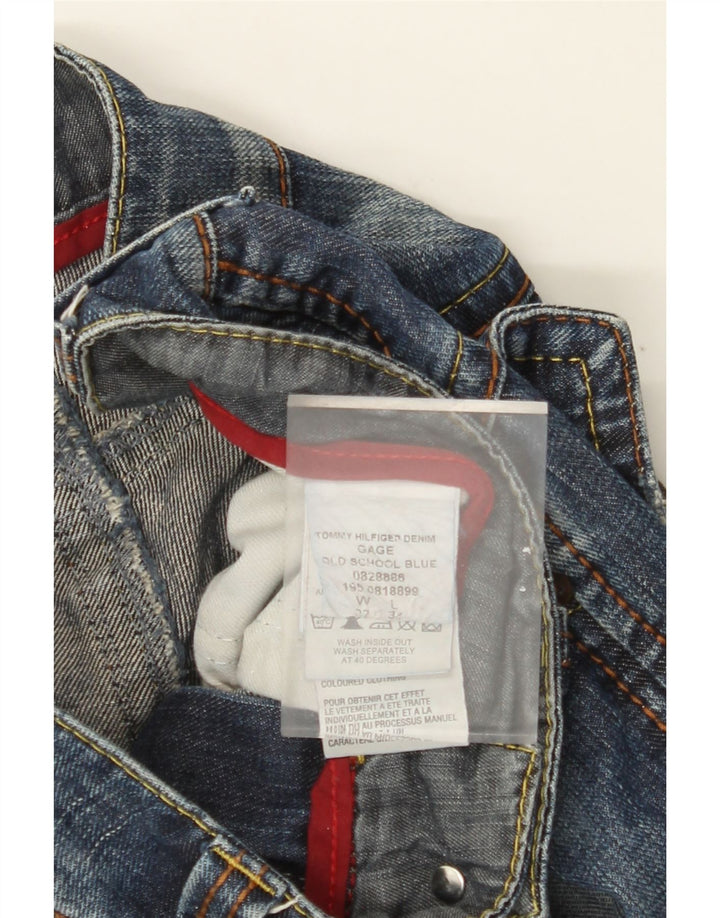 TOMMY HILFIGER Blugi Gage Bootcut pentru bărbați W32 L31 Bumbac albastru