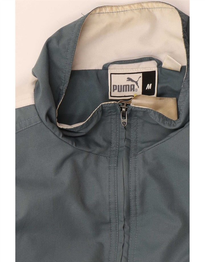 Jachetă Anorak Puma Loose Fit pentru bărbați UK 38 Medium Blue Colorblock