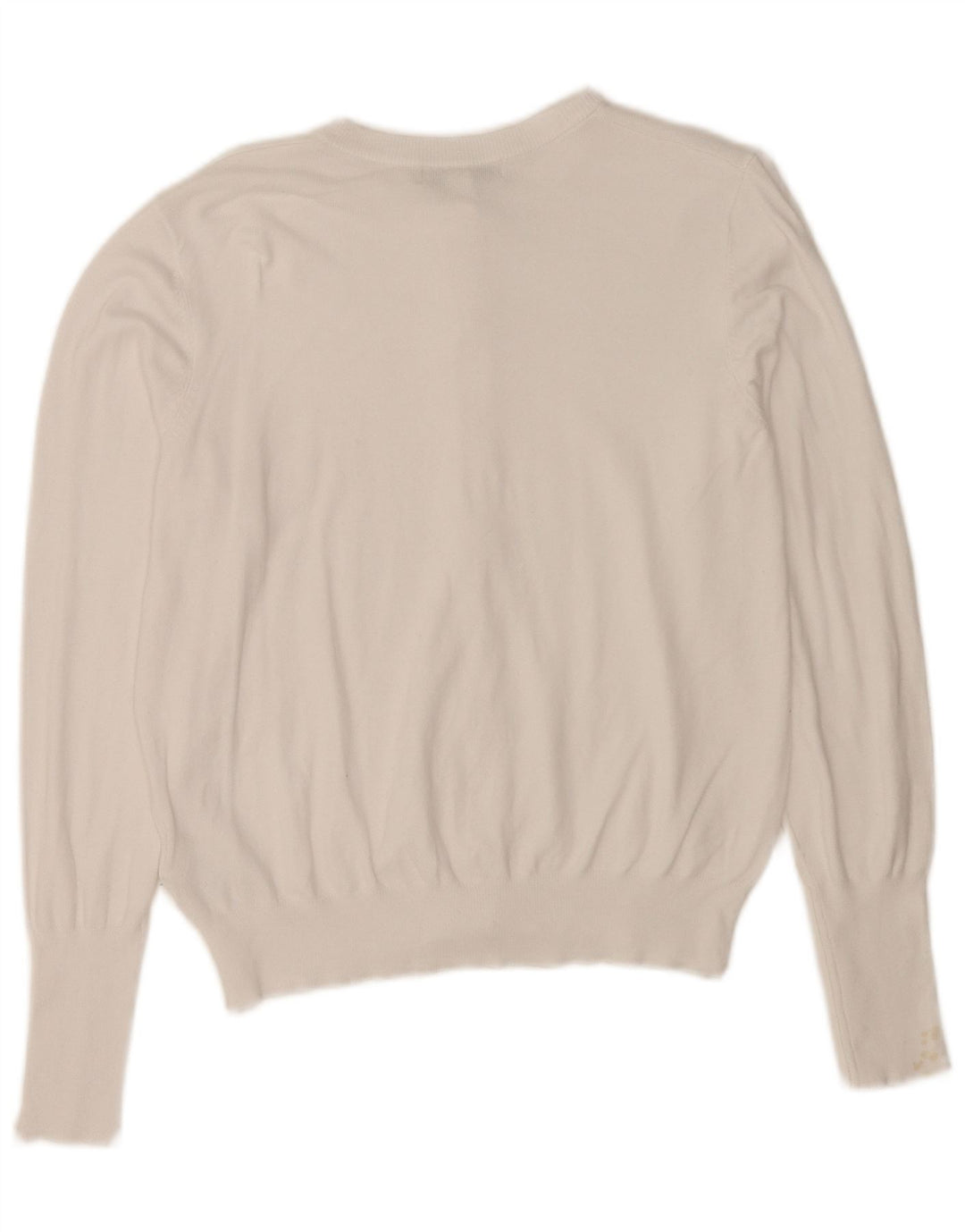 Pulover cardigan pentru femei Marks & Spencer UK 14 Medium White Viscose