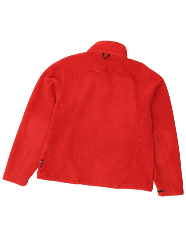 Jack Wolfskin Jachetă pentru femei Liner Fleece UK 16 Poliester roșu mare