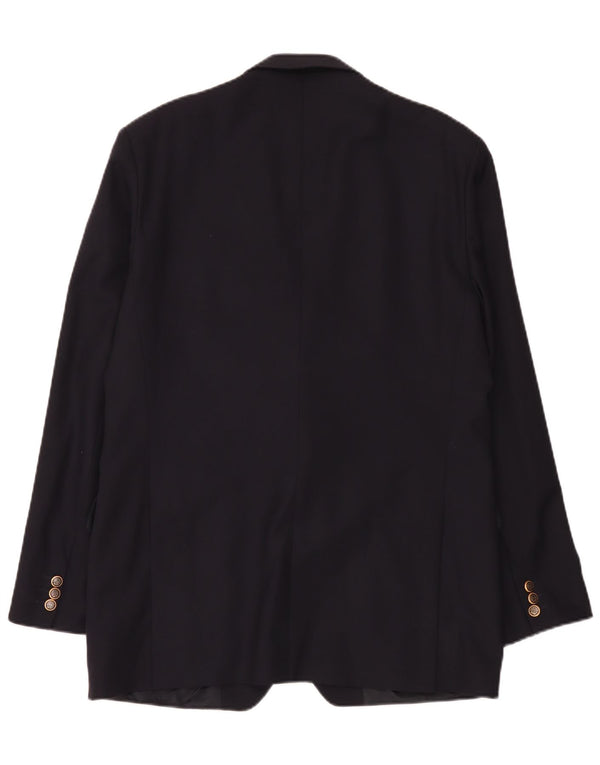 Blazer pentru bărbați Magee cu 2 nasturi, UK 42 XL, lână nouă, albastru bleumarin