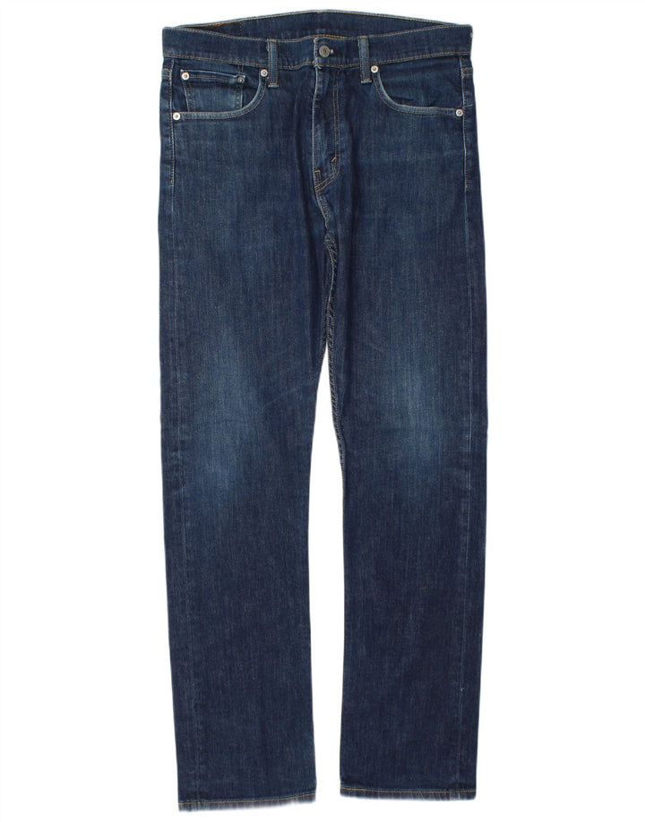 Blugi drepti pentru bărbați Levi's 513 W32 L32 Bumbac albastru