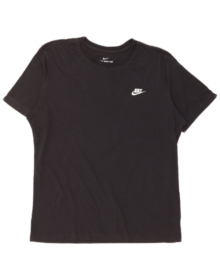 Tricou pentru bărbați NIKE Top mare din bumbac negru