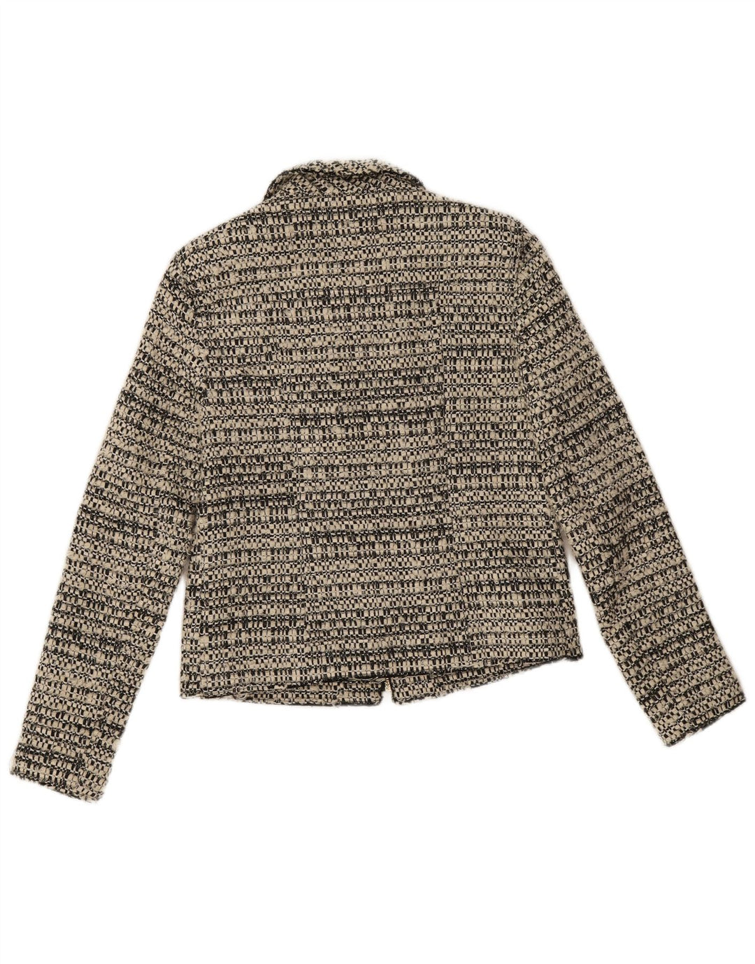 Jachetă pentru femei Zara, cu fermoar complet, Marea Britanie 10, mică, gri cu pete