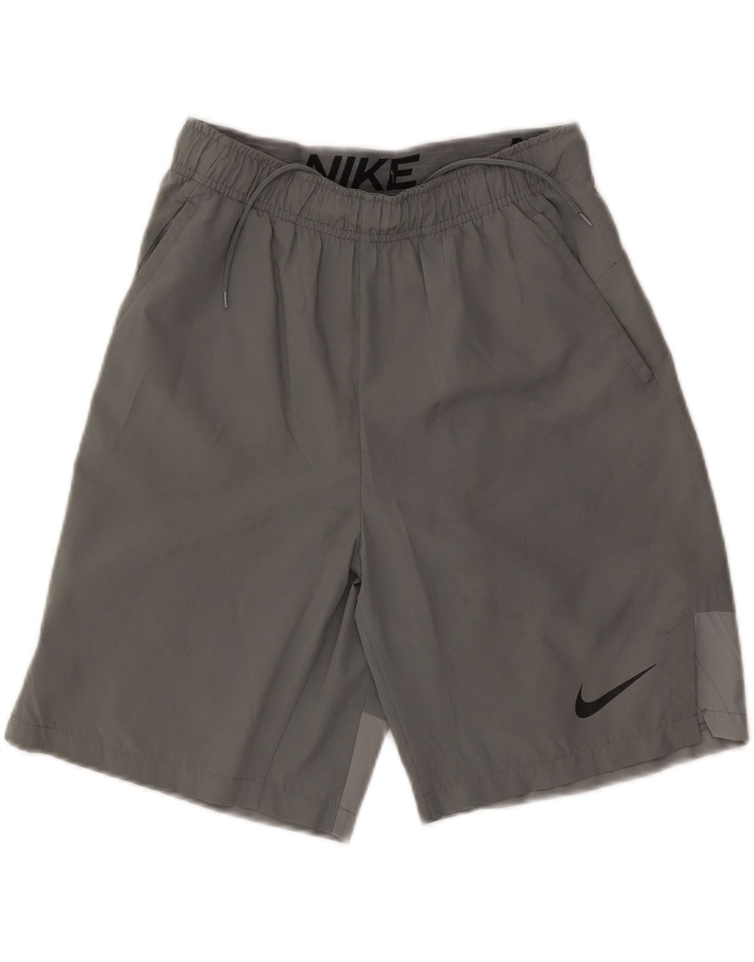 Pantaloni scurți sport Nike Dri Fit pentru bărbați, poliester mici, gri