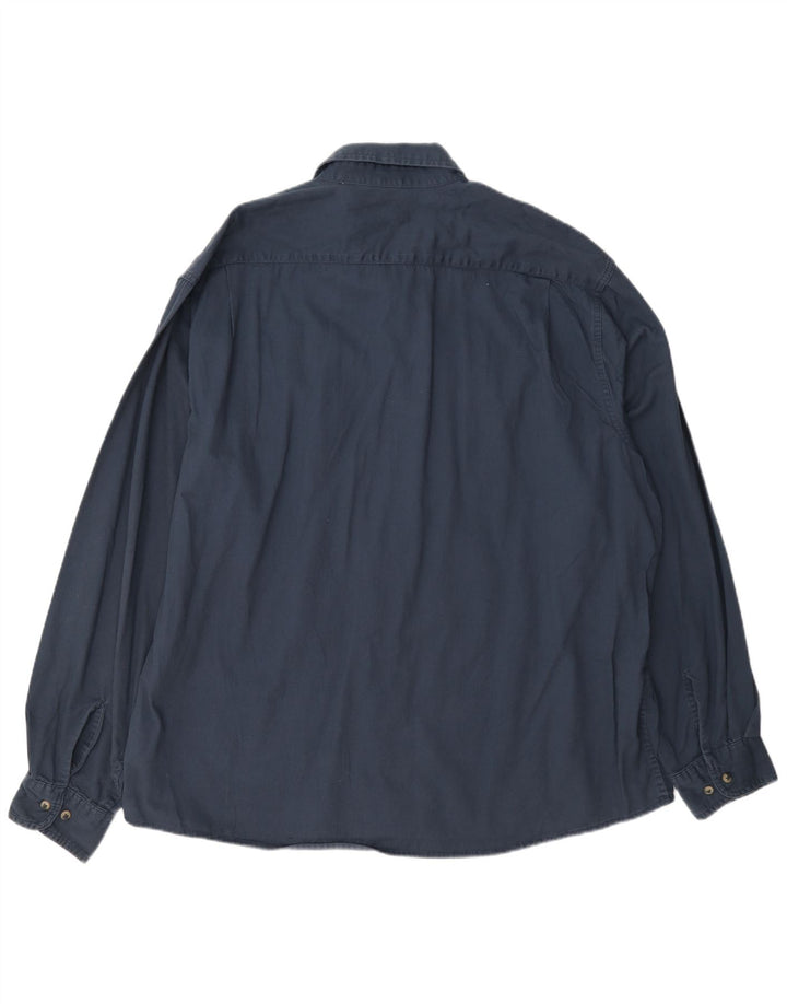 Cămașă pentru bărbați Wrangler 2XL bumbac bleumarin