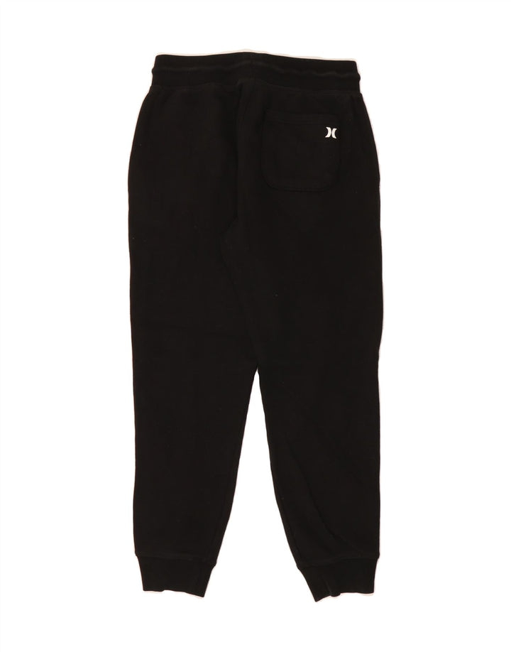 HURLEY Mens Tracksuit Trousers Joggers Small  Black Cotton Vintage Hurley and Second-Hand Hurley from Messina Hembry 