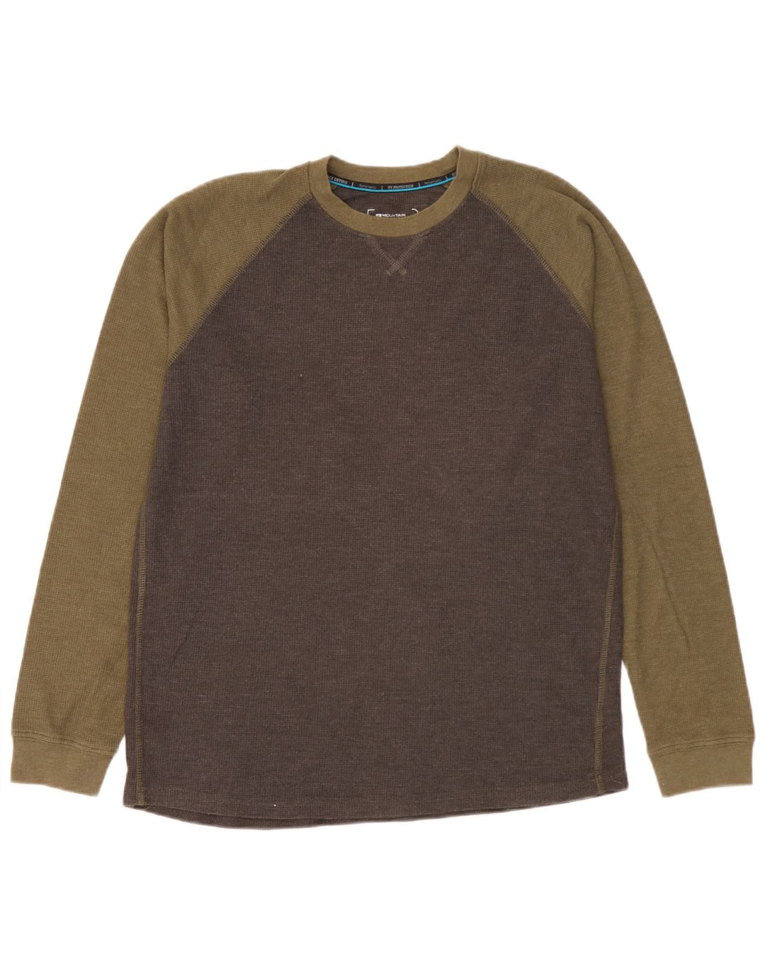 Mountain Warehouse pentru bărbați IsoCool Top cu mânecă lungă, mare, gri Colorblock