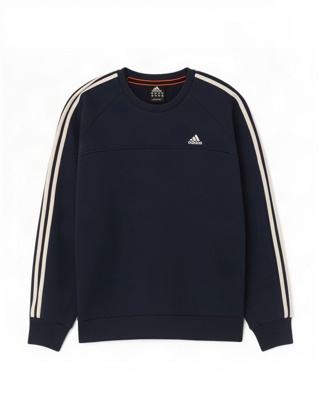 Hanorac pentru bărbați Adidas Jumper mediu din bumbac bleumarin