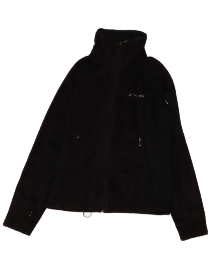 Jachetă Columbia pentru femei Interchange Fleece UK 10 Small Negru Poliester