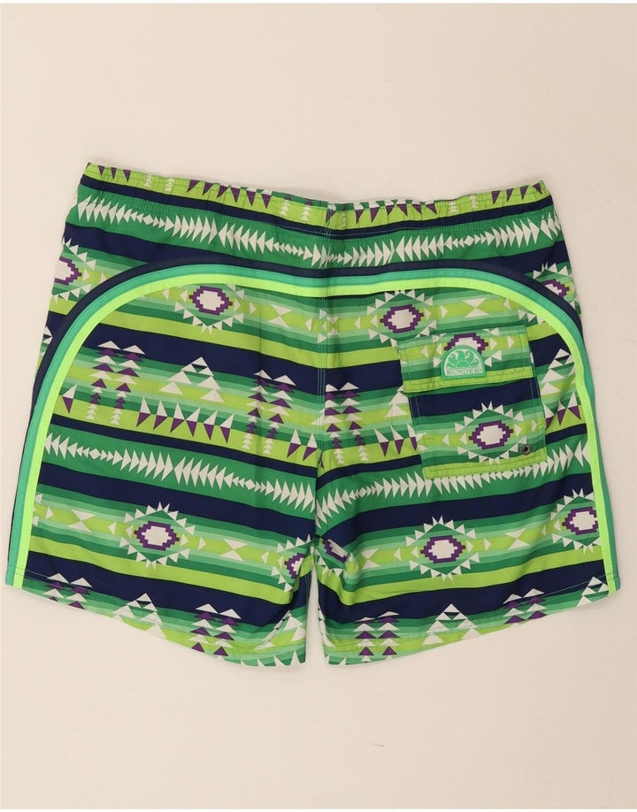 Sundek Pantaloni scurți de înot pentru bărbați XL poliester geometric geometric