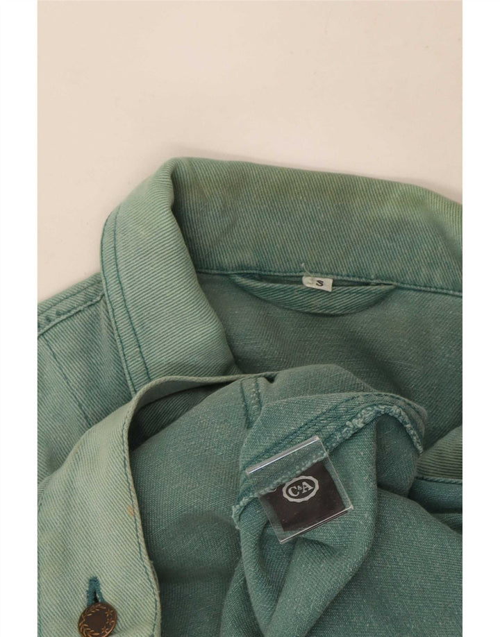 C&A Gilet pentru bărbați din denim UK 36 mic, albastru, bumbac