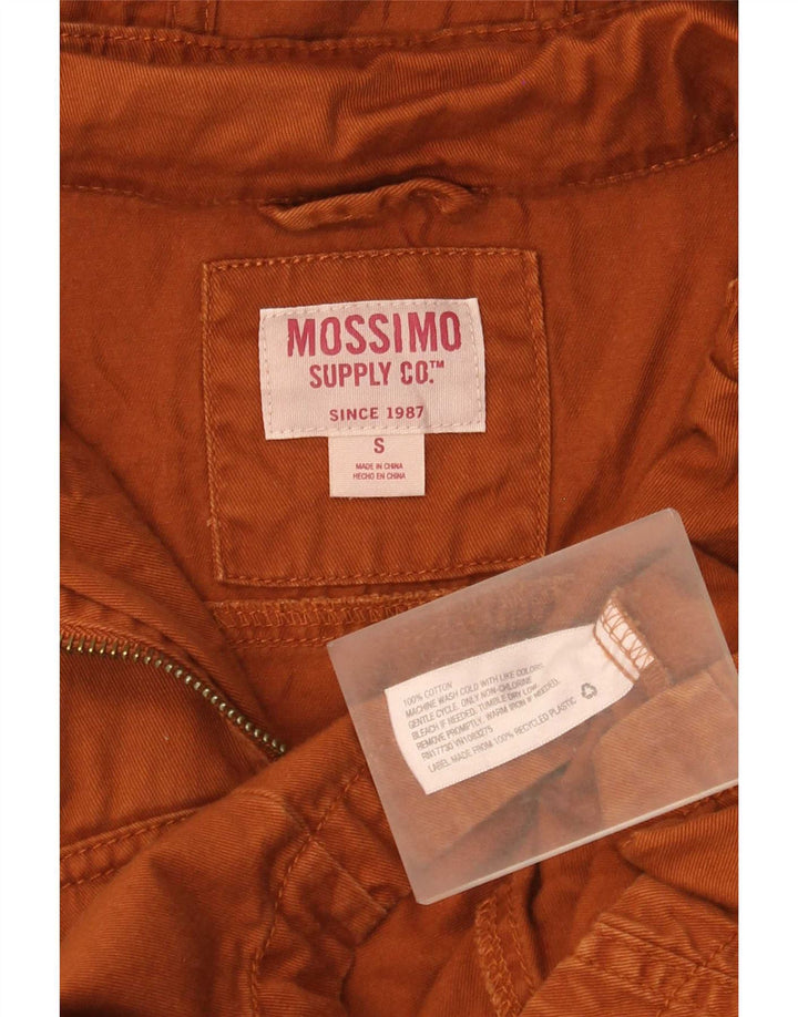 Jachetă parka cu glugă Mossimo pentru femei UK 10 mic, maro, bumbac