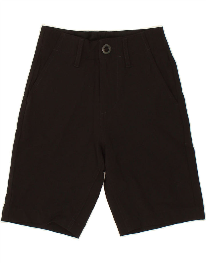 VOLCOM Boys Slim Chino Shorts 7-8 Years W22 Black Polyester Vintage Volcom and Second-Hand Volcom from Messina Hembry 
