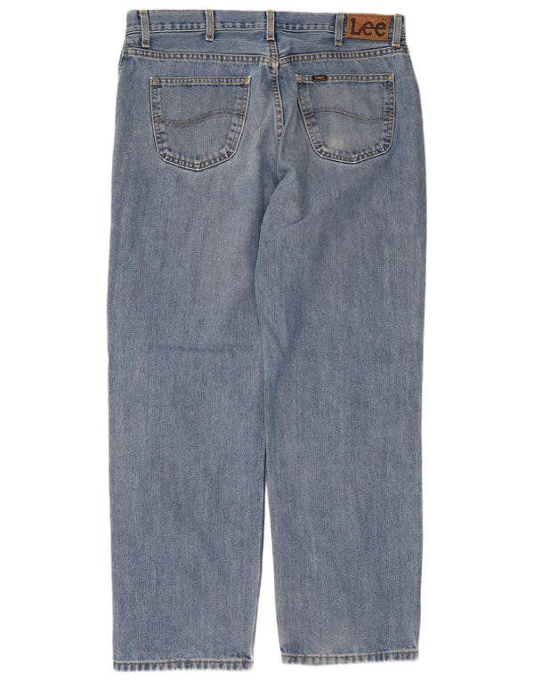 Blugi drepti pentru bărbați Lee W36 L31 albastru