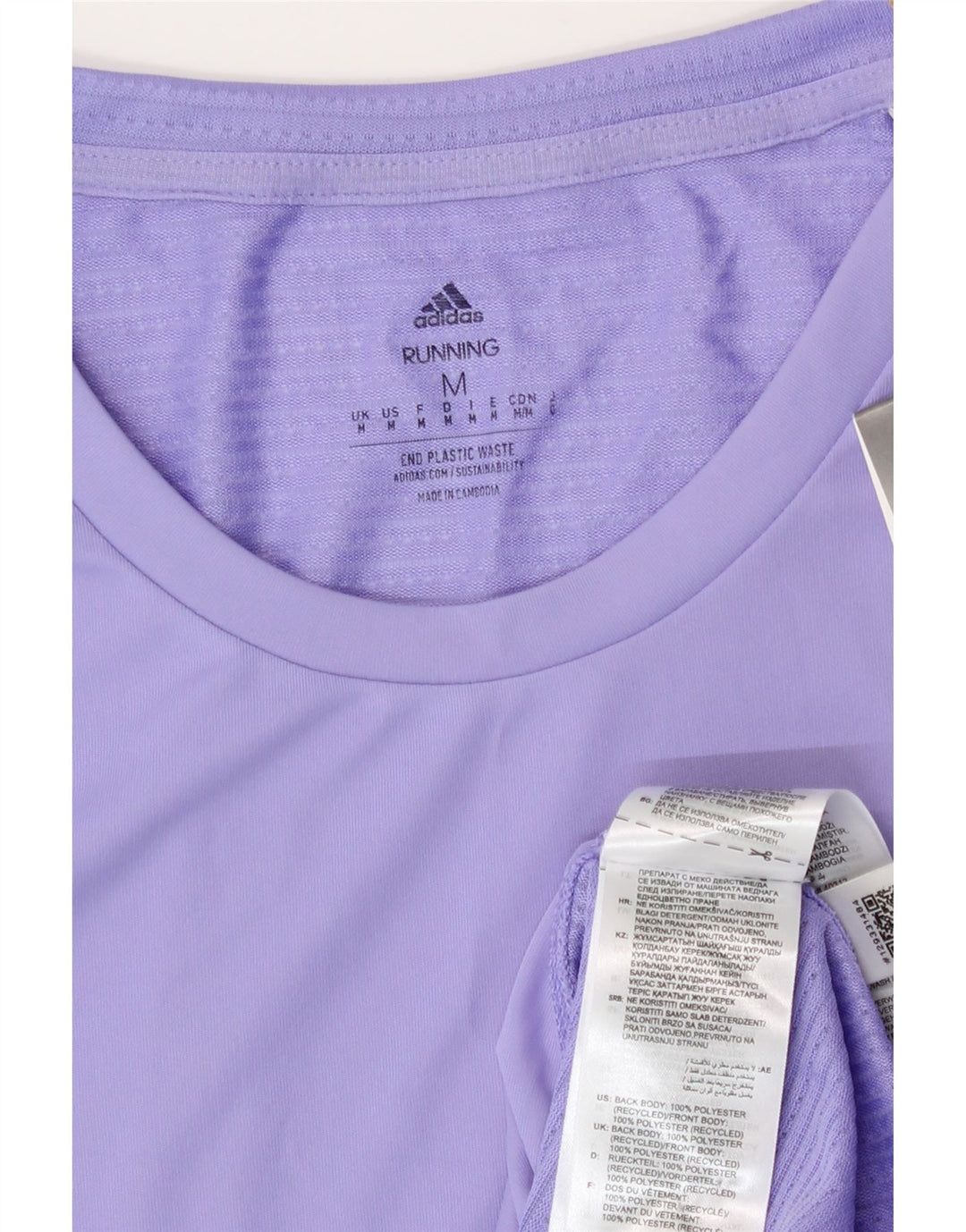 Tricou pentru bărbați Adidas Aeroready Top Medium Purple Poliester