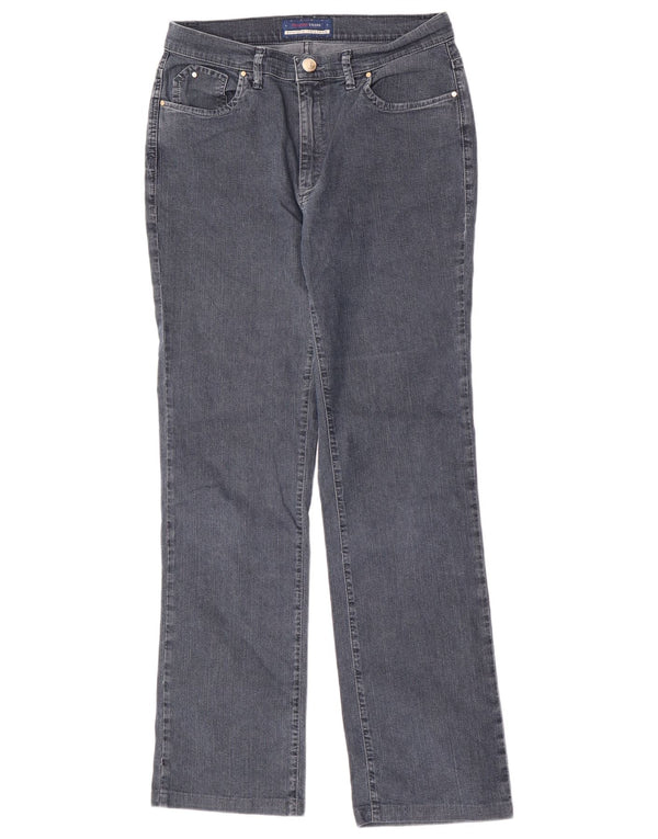 Blugi drepti pentru femei Trussardi W30 L30 gri
