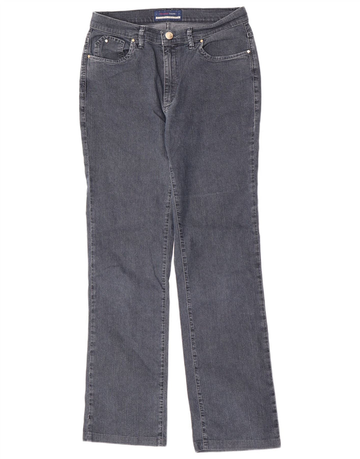 Blugi drepti pentru femei Trussardi W30 L30 gri