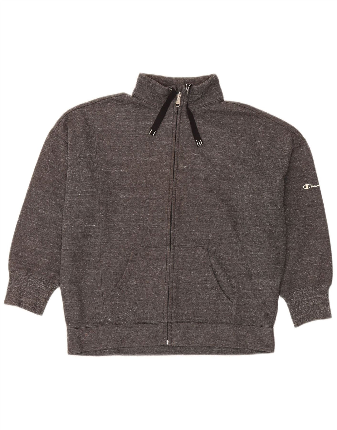 Jachetă de trening supradimensionată pentru femei Champion UK 14 Medium Grey Flecked