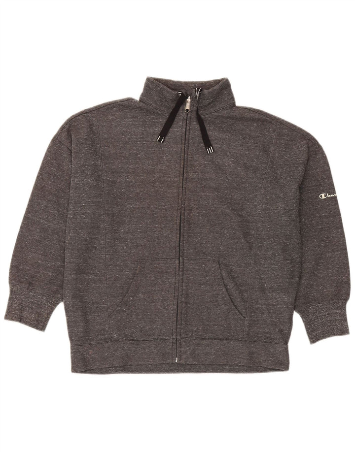 Jachetă de trening supradimensionată pentru femei Champion UK 14 Medium Grey Flecked