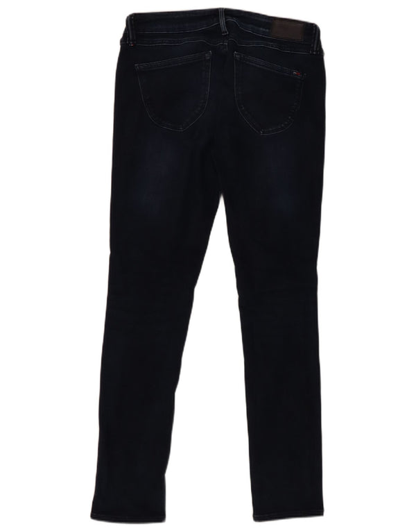 Blugi skinny pentru femei cu talie joasă Tommy Hilfiger L30 L30 bumbac bleumarin