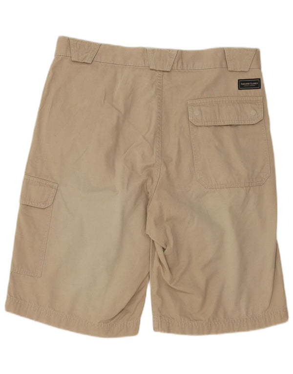 Pantaloni scurți cargo Marlboro Classics pentru bărbați EU 52 XL W36 bumbac bej