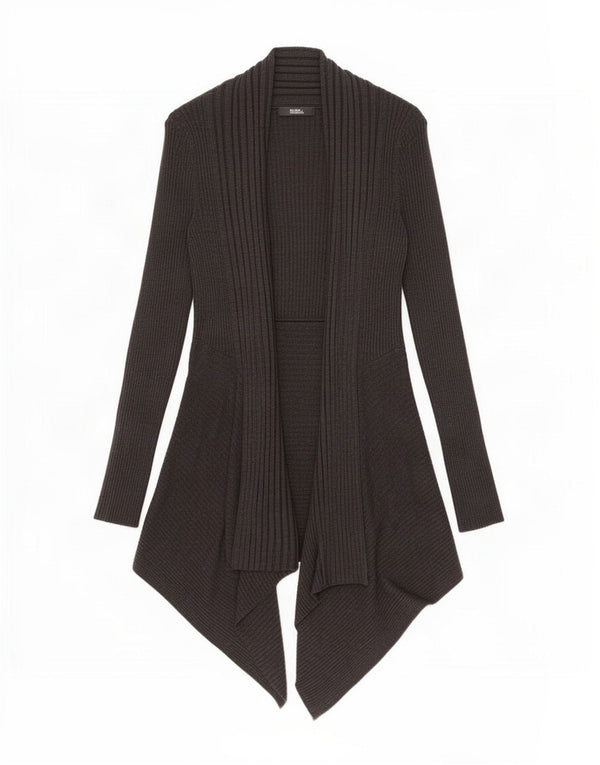 Pulover cardigan deschis pentru femei Marks & Spencer UK 8 mic gri