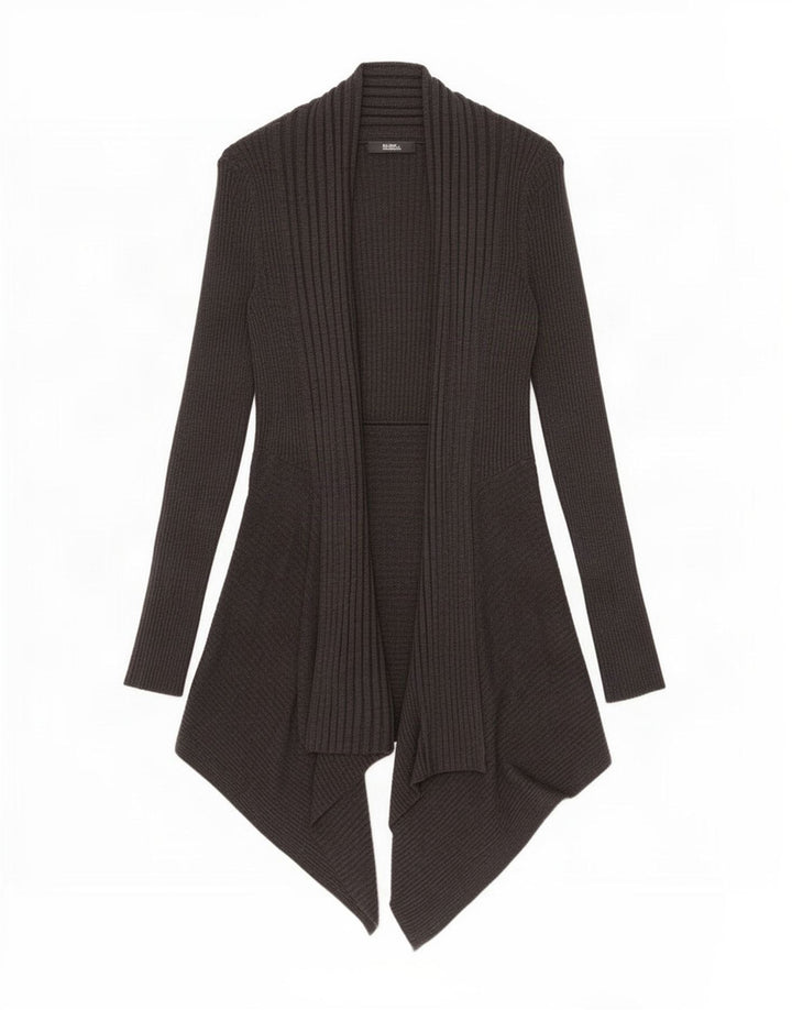 Pulover cardigan deschis pentru femei Marks & Spencer UK 8 mic gri