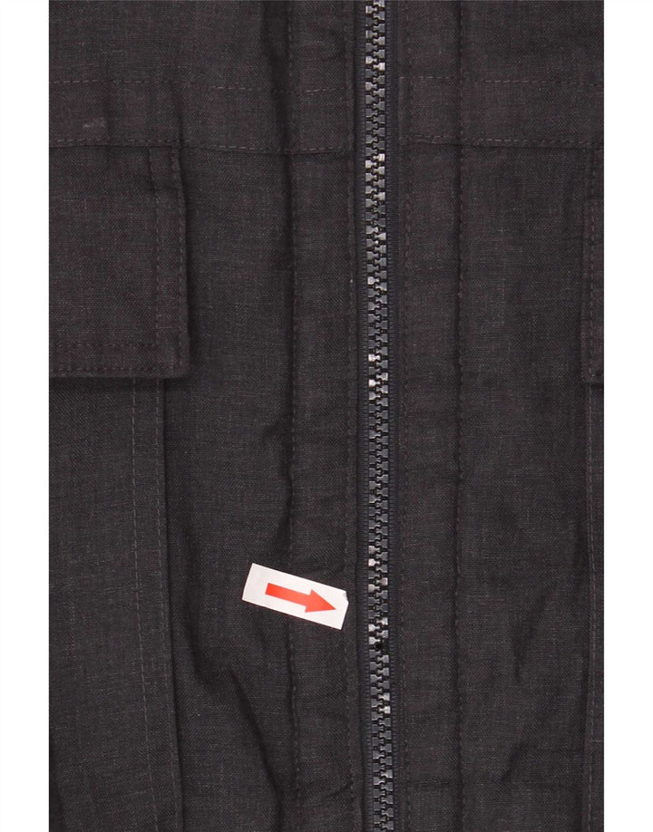 Jachetă pentru bărbați Adidas Utility UK 44/46 Poliester negru mare