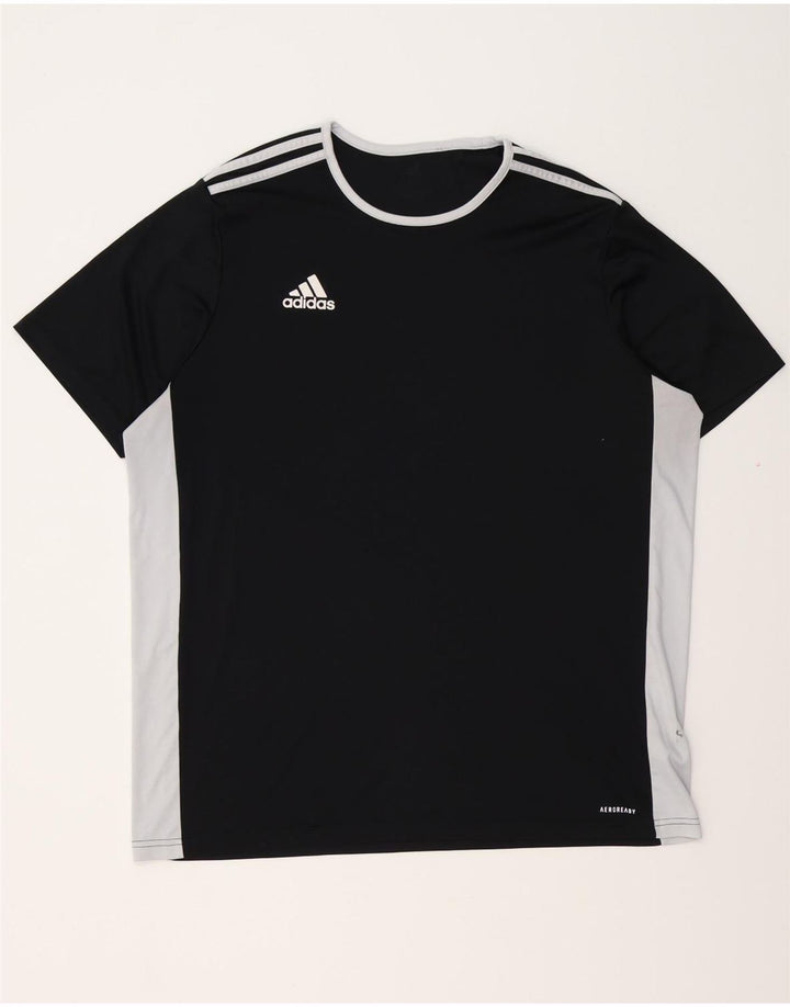 Tricou ADIDAS Aeroready pentru bărbați, XL, negru, poliester